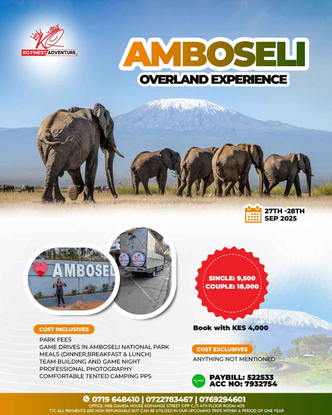 Amboseli Overland Experience